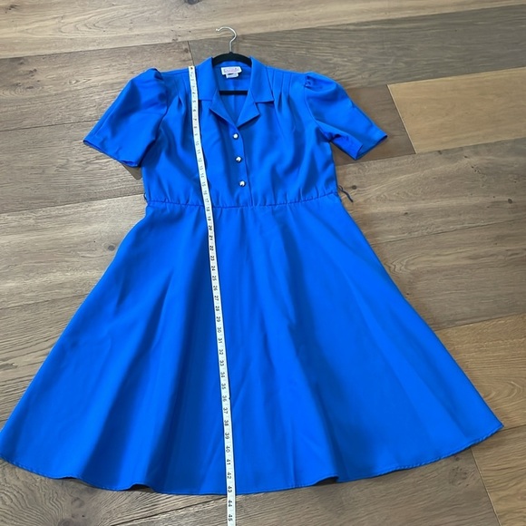 California Looks - Vintage 80s Dress Size 12 - Picture 12 of 13